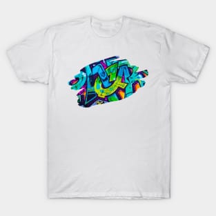 Graffiti Splash Art Print 1 T-Shirt